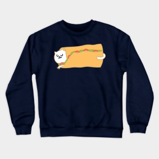 Funny purrito taco cat Crewneck Sweatshirt